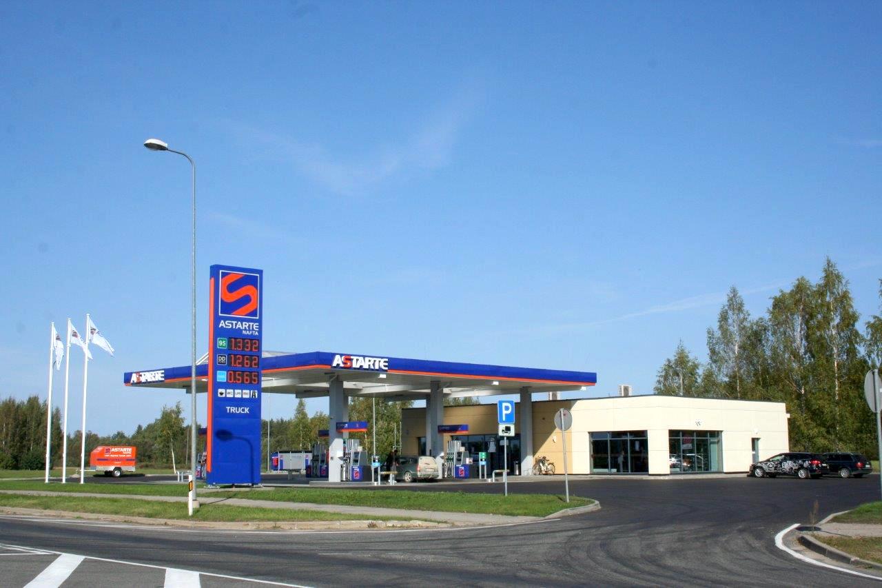 Degvielas uzpildes stacijas pārbūve Rīgas ielā 312, Līvānos